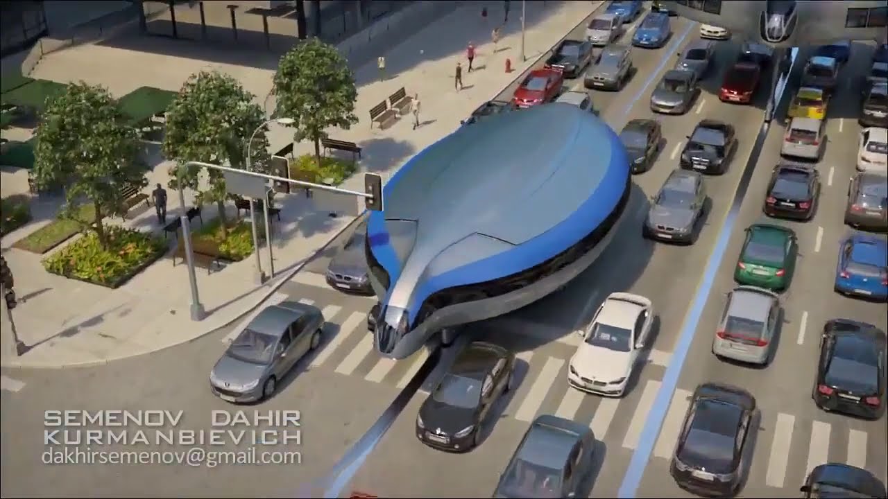 Future Transport and Communication Model 2050 | Future Transportation |