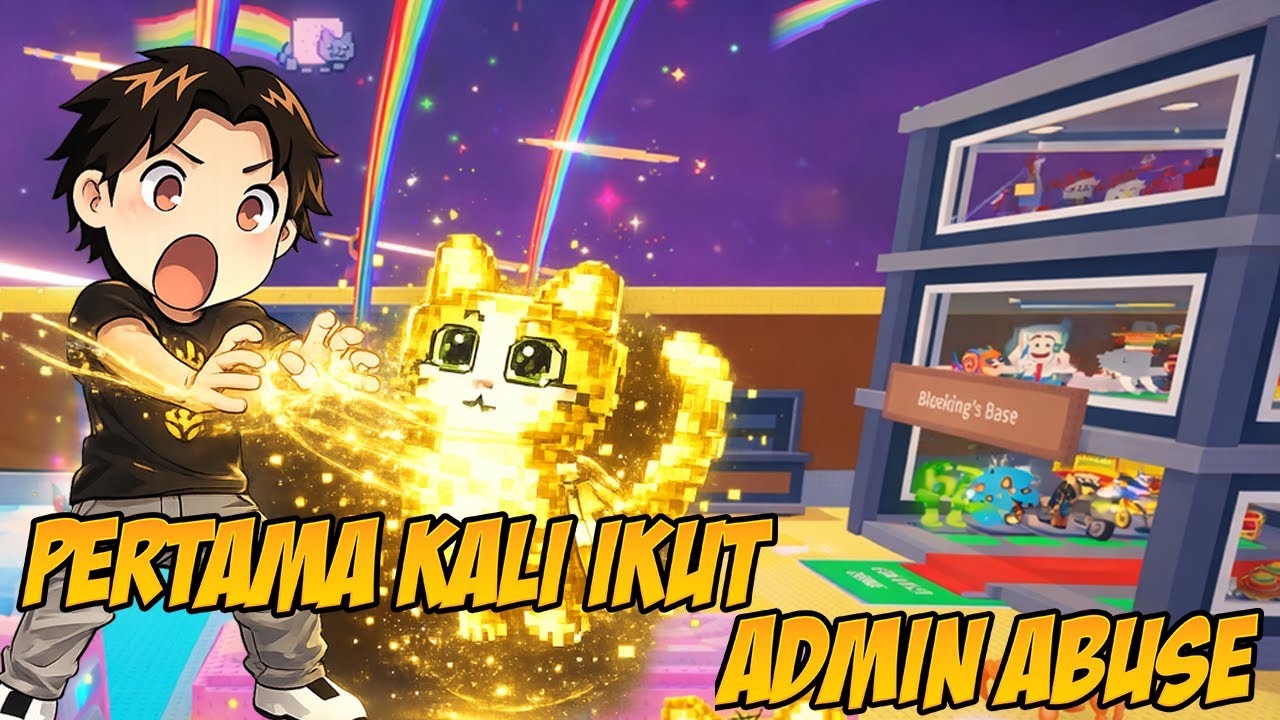 PERTAMA KALI IKUT ADMIN ABUSE - STEAL A BRAINBOT