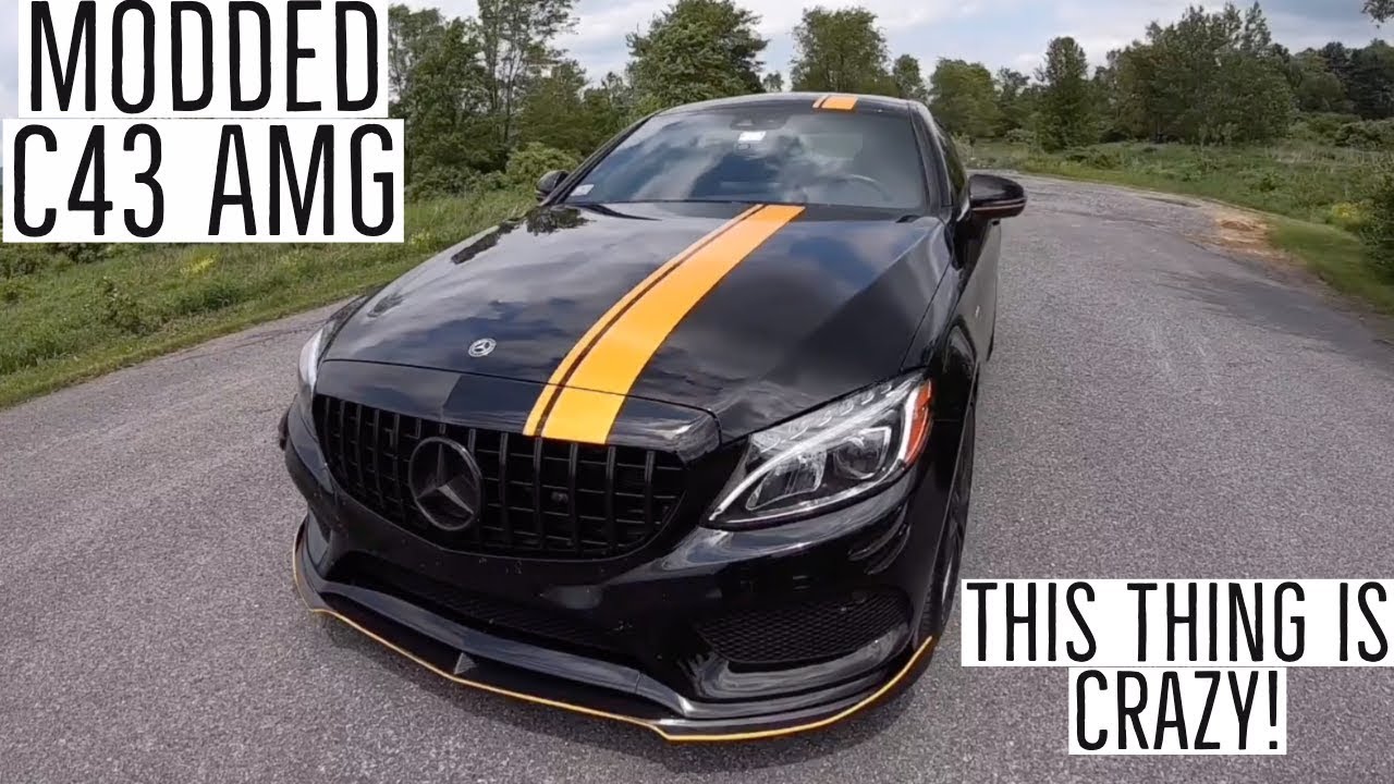 Driving Crazy Modded C43 AMG!! POV (INSANE CRACKLES)