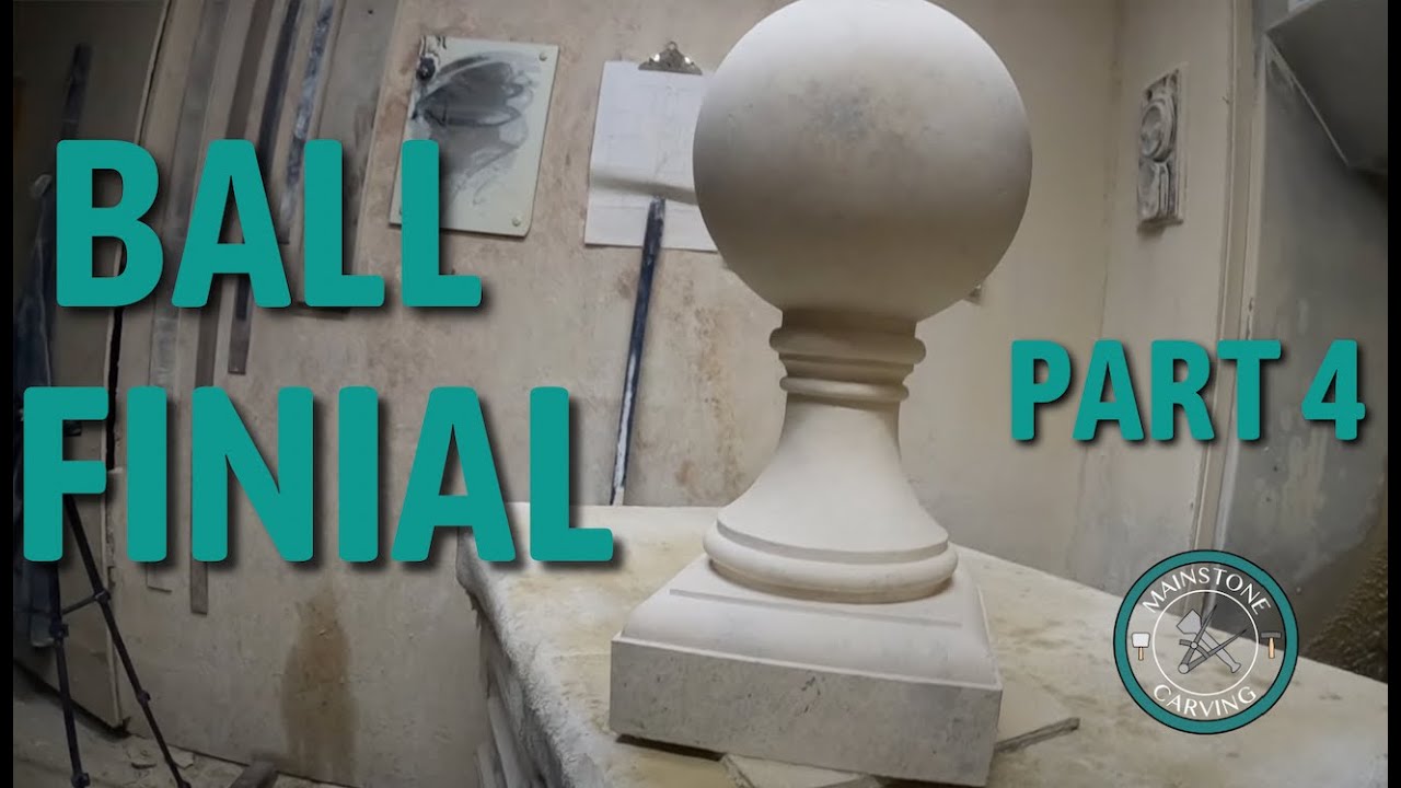 Best way to make a ball finial Part 4