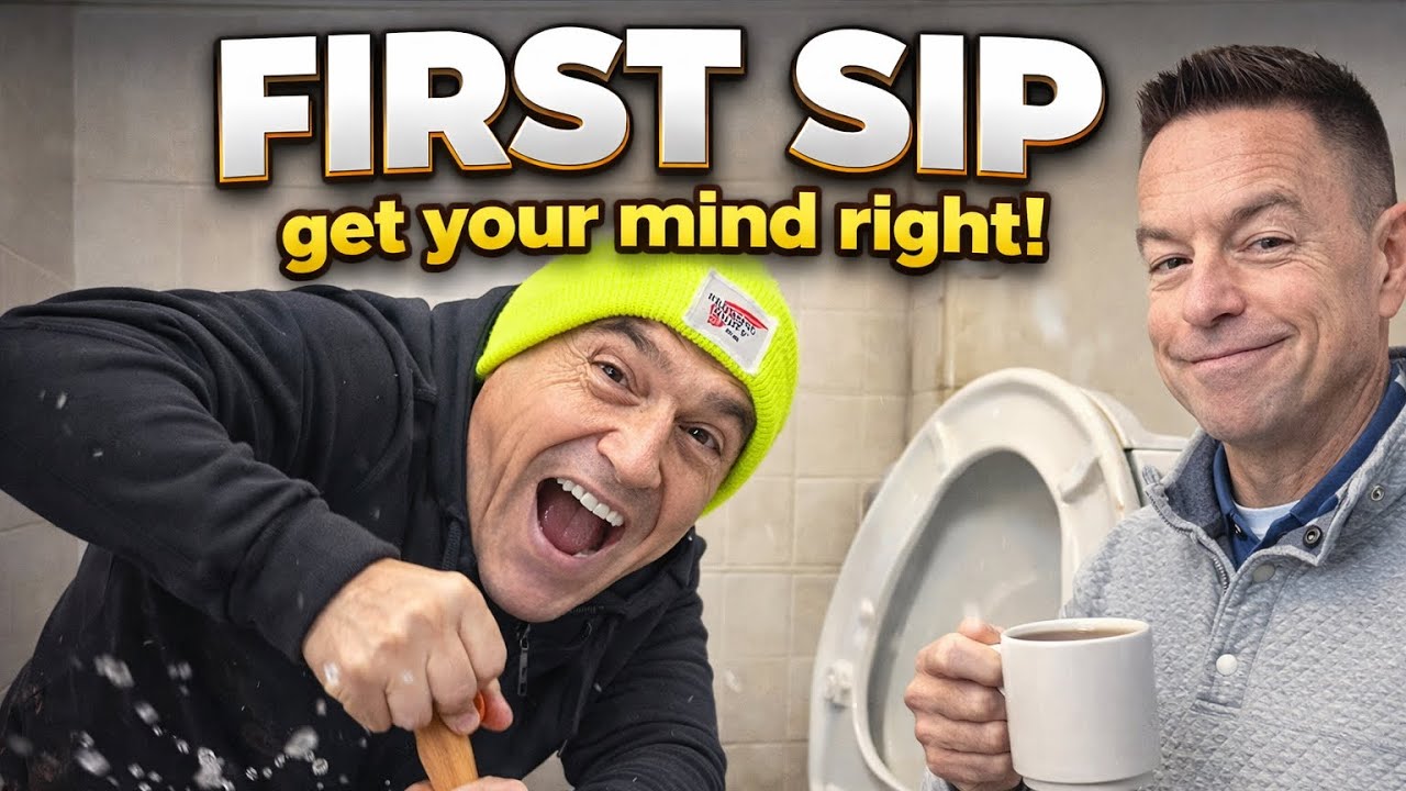 FIRST SIP MONDAY - #monday #ytshorts #plumbing #mindset #subscribe #like #share #podcast 