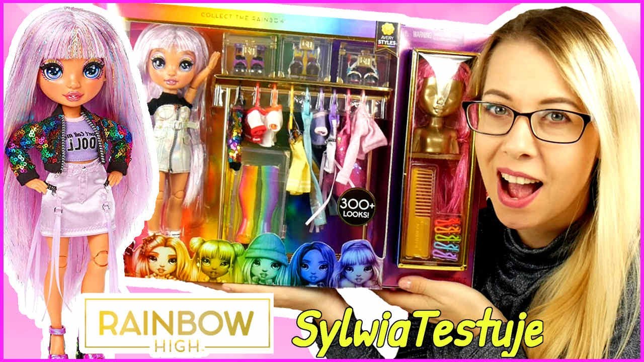 RAINBOW HAIGH FASHION STUDIO EXCLUSIVE !!! KOLOROWE STYLIZACJE !!! #SylwiaTestuje #RainbowHigh
