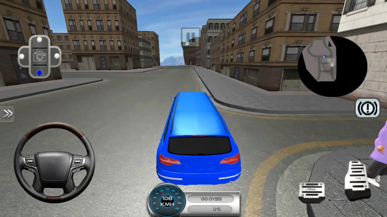 Crazy Limousine City Driver 3D - Car Parking Simulator 2022 Game - Android Gameplay FHD