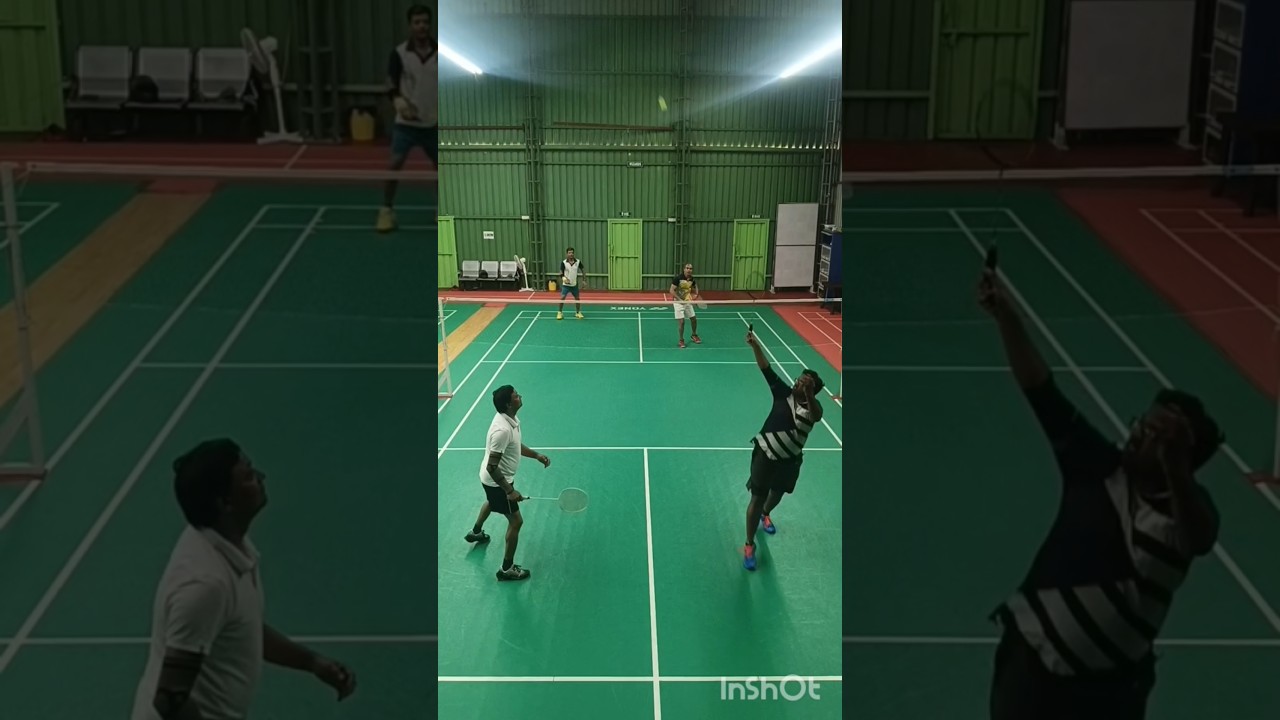 simple deceptive drop ends a rally @ Garuda academy