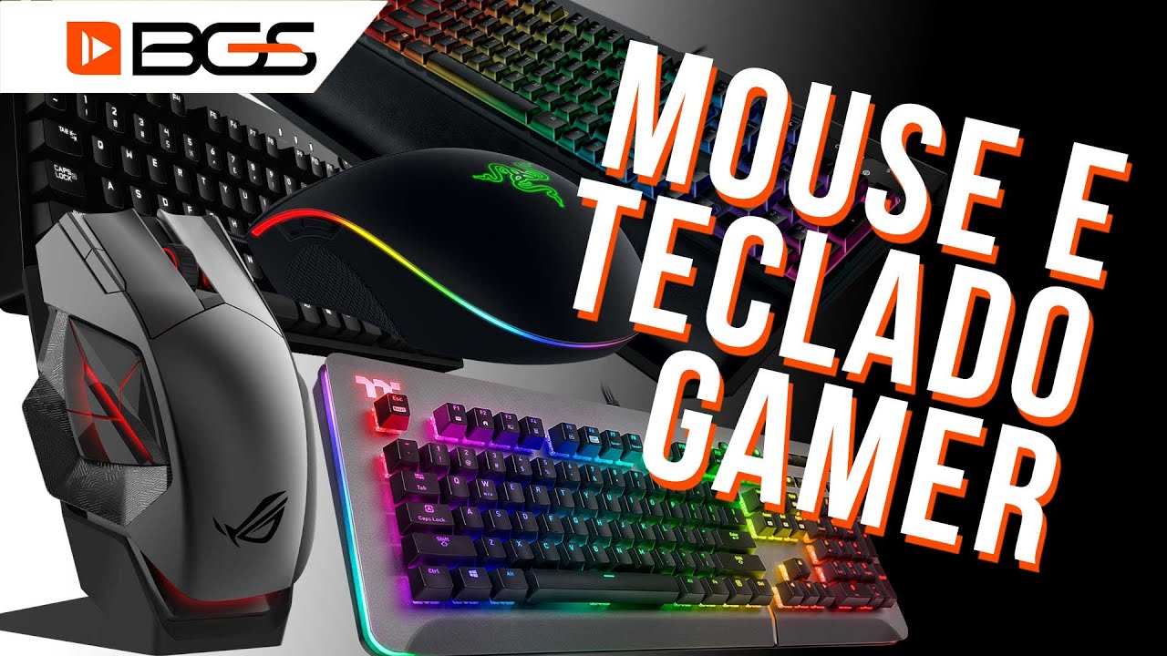 Como escolho teclado e mouse pra jogar? Dicas e o que procurar!