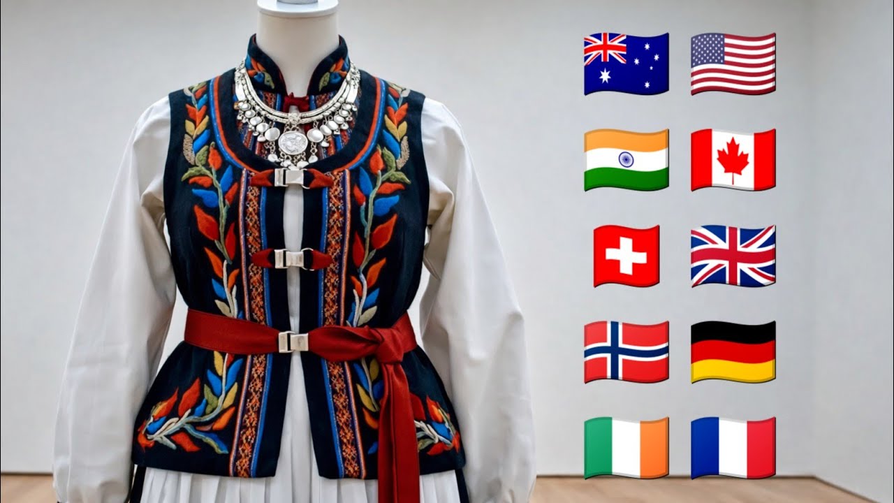 Which Country's Traditional Dress Did You Like? 👗🌎