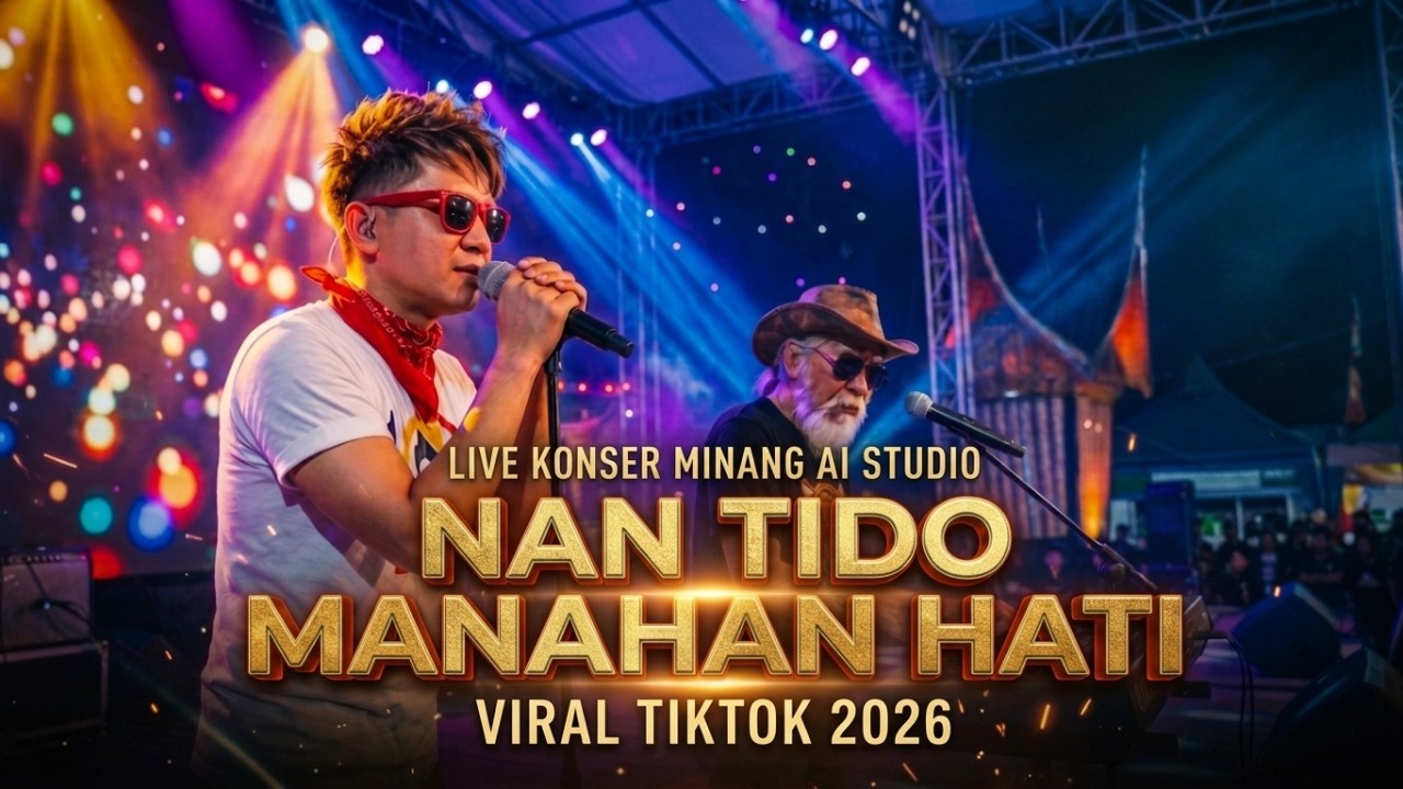 NAN TIDO MANAHAN HATI 🥀 (Live Konser Minang AI Studio) Viral TikTok 2026