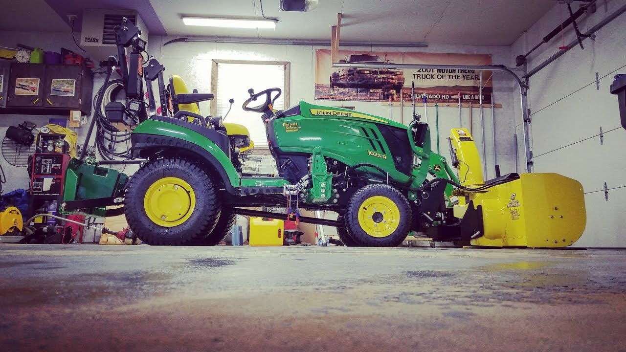 ROLLER BUILD - Part 1 - Snowblower to Loader in 30min