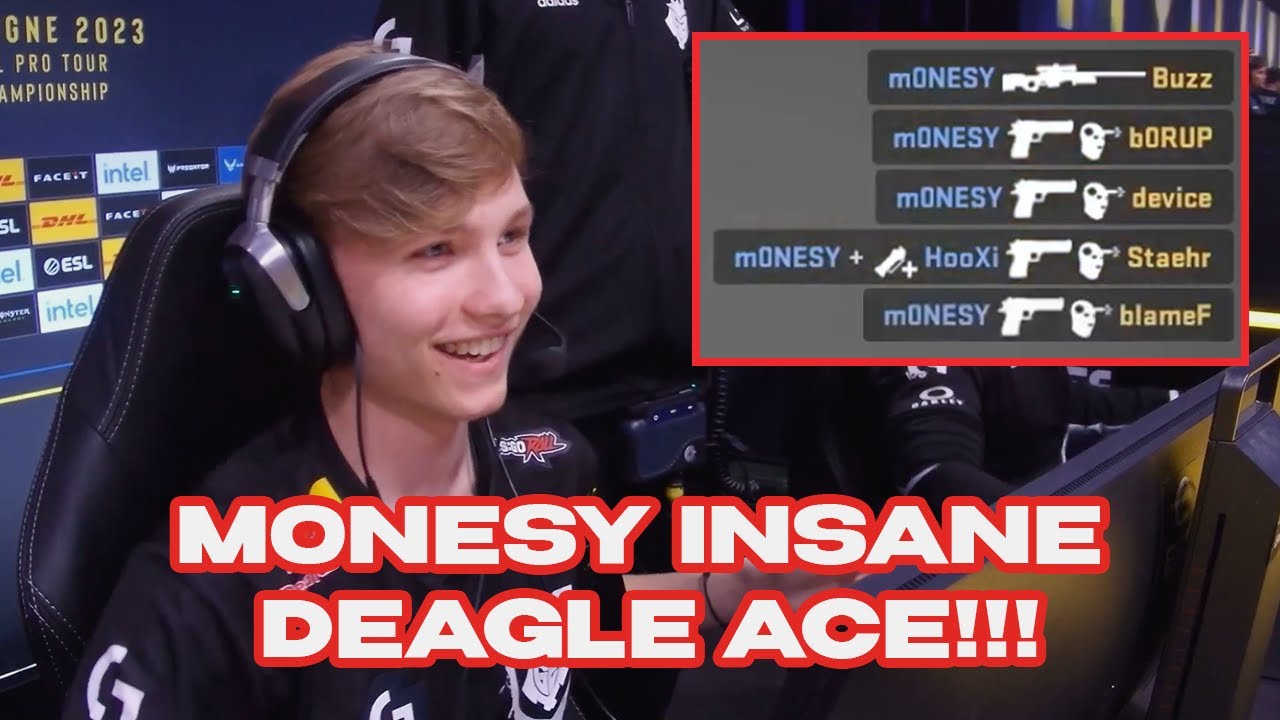 M0NESY INSANE DEAGLE ACE VS ASTRALIS | ИЭМ КЕЛЬН