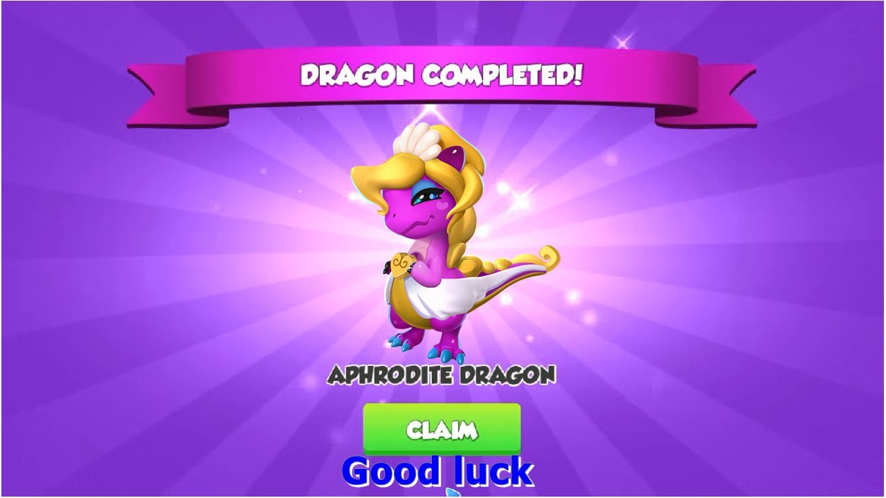 Have you got Aphrodite Dragon-Dragon Mania Legends | Springtime Divine event | DML