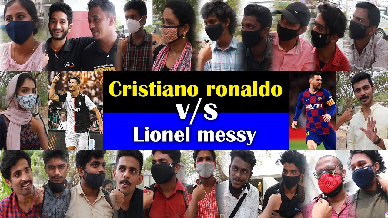 Cristiano Ronaldo V/S Lionel Messi Public Opinion | Roshens Vlog V/S Rizly Abdul | Garshom tv