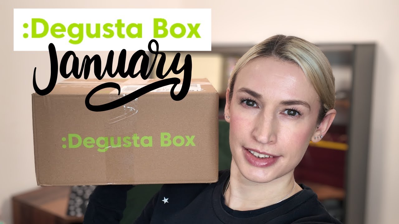 Распаковка Degustabox, январь 2026 года.