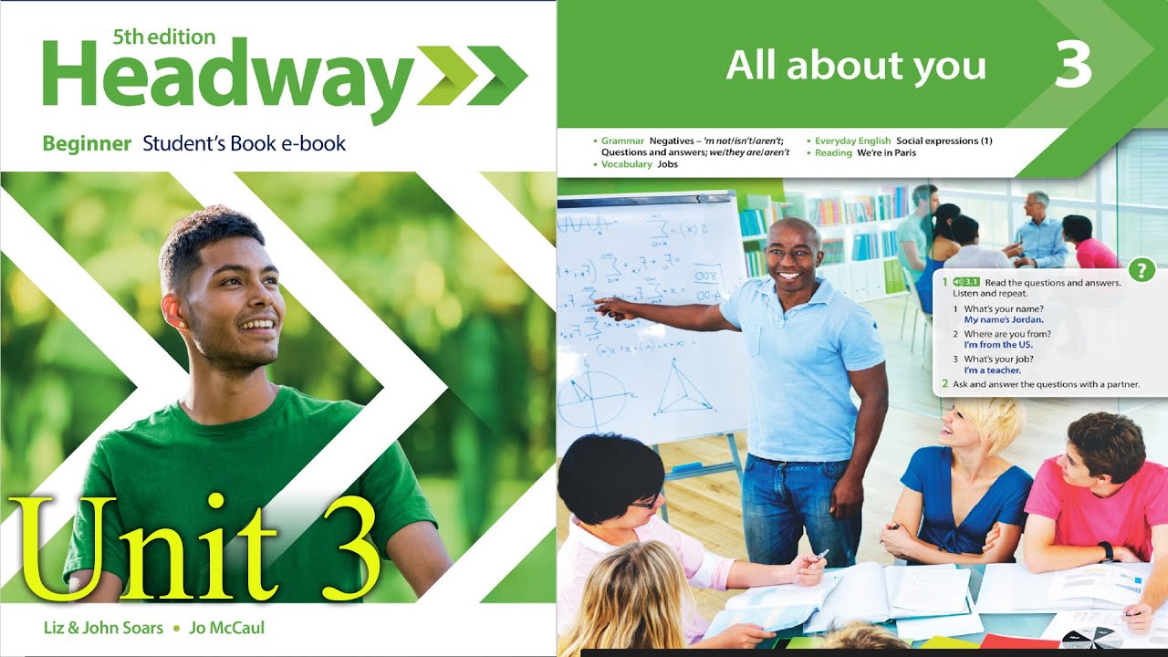 New Headway Beginner 5th edition- Unit 3 All about you!