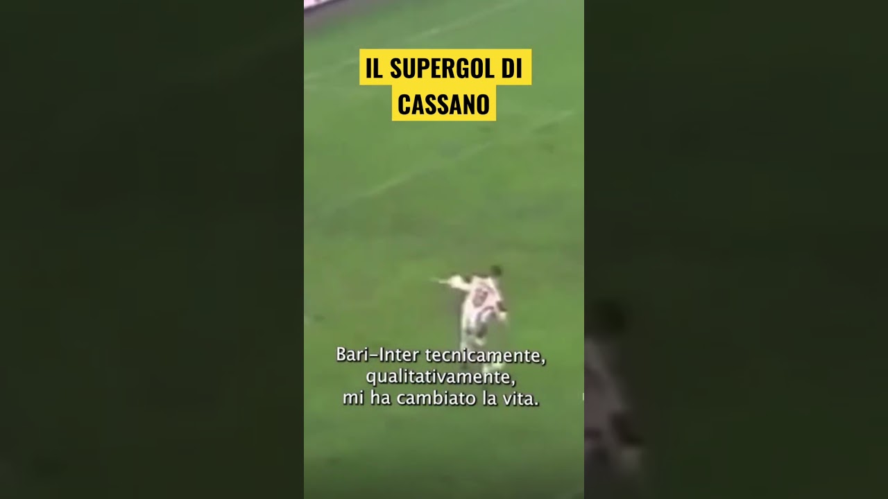 CASSANO miglior GOL #calcio #seriea #bobotv #cassano