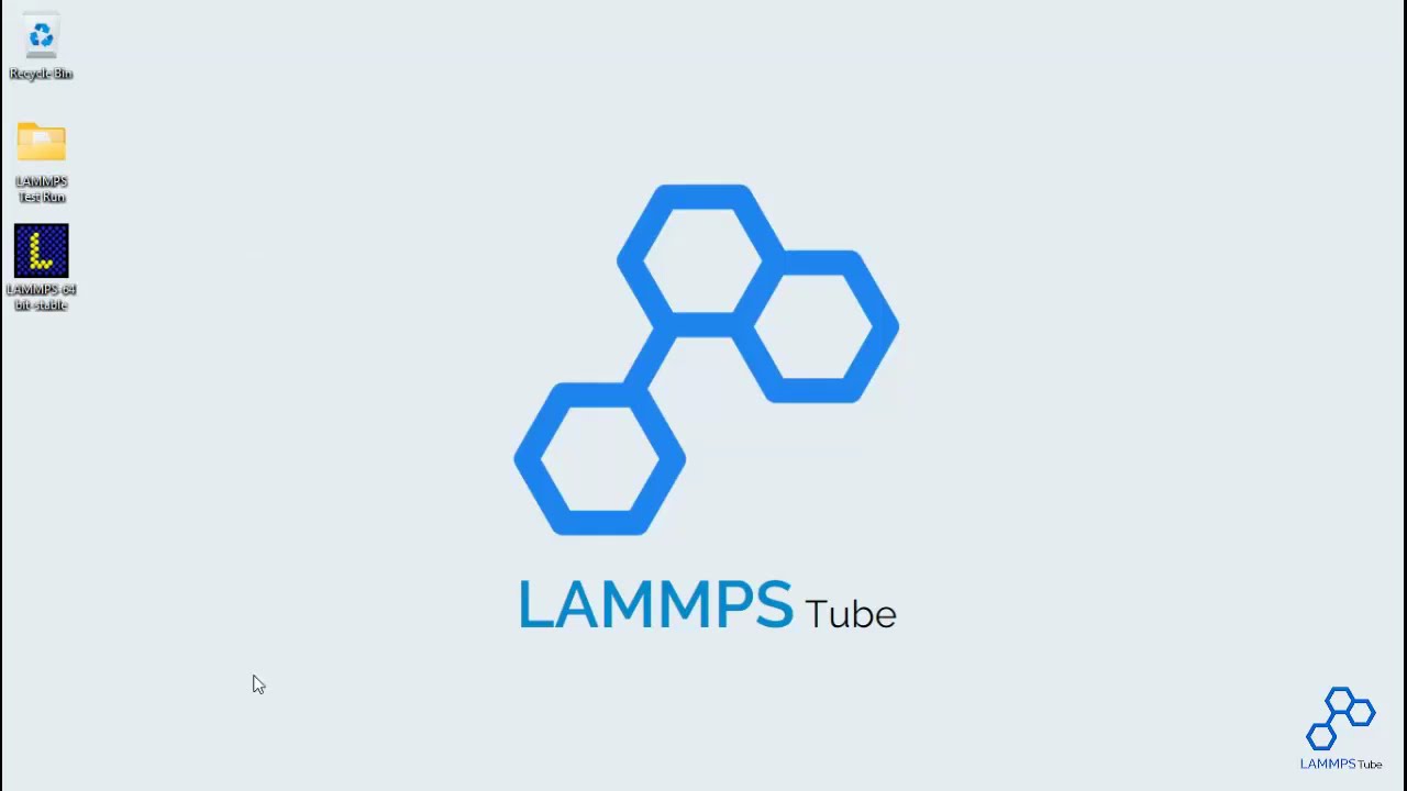 Install-Run-Uninstall of LAMMPS (2025 version) on Windows