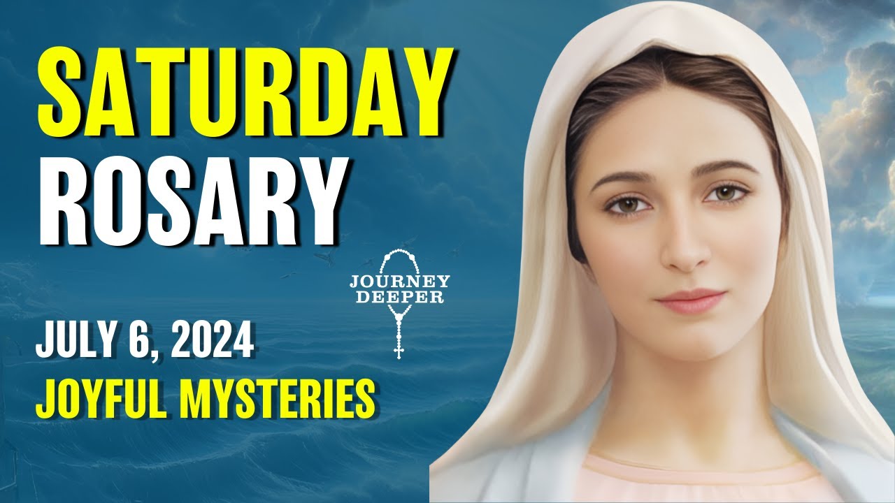 Saturday Rosary ❤️ Joyful Mysteries of the Rosary ❤️ July 6, 2024 VIRTUAL ROSARY