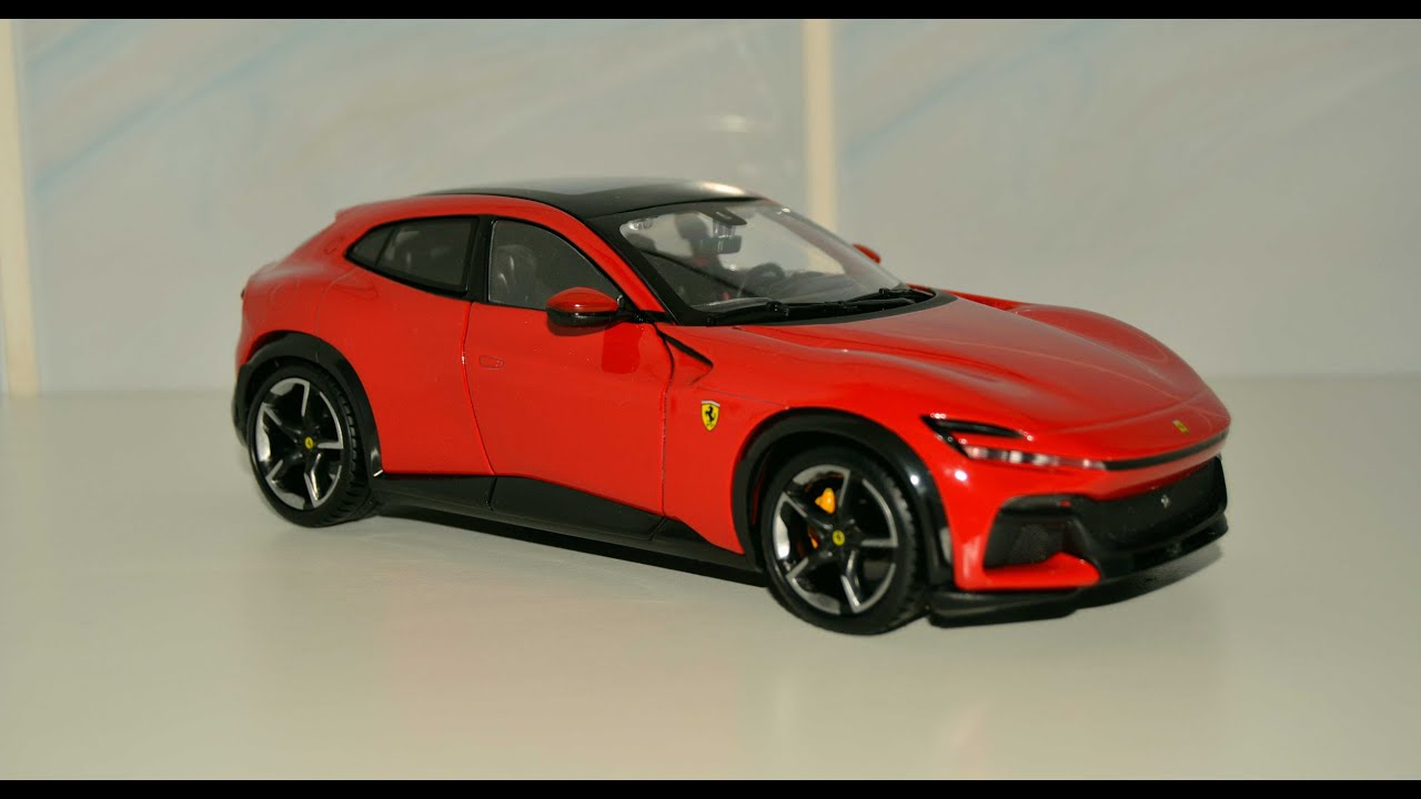 Bburago Ferrari Purosangue 1/24 Unboxing