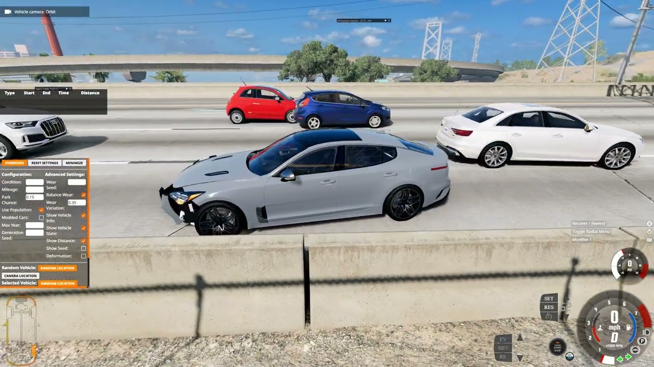 BeamNG drive 2022 Kia Stinger GT2 AWD