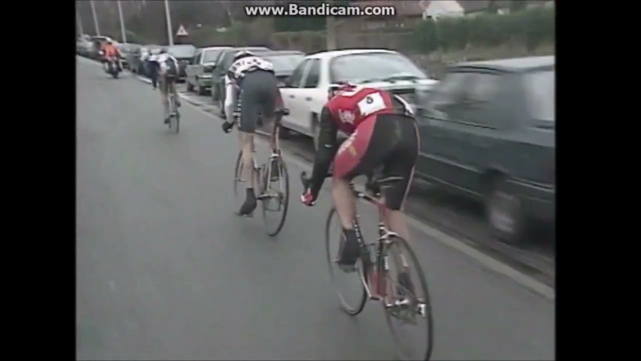 Omloop Het Volk 1995 - Franco Ballerini s'impose sous la pluie