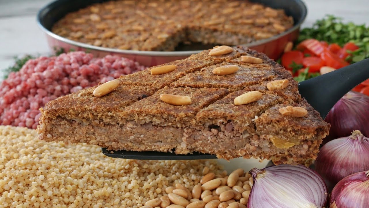الكبة بالصينية اللبنانية على طريقتي / بأطيب طعم وأجمل شكل /Lebanese Kibbeh