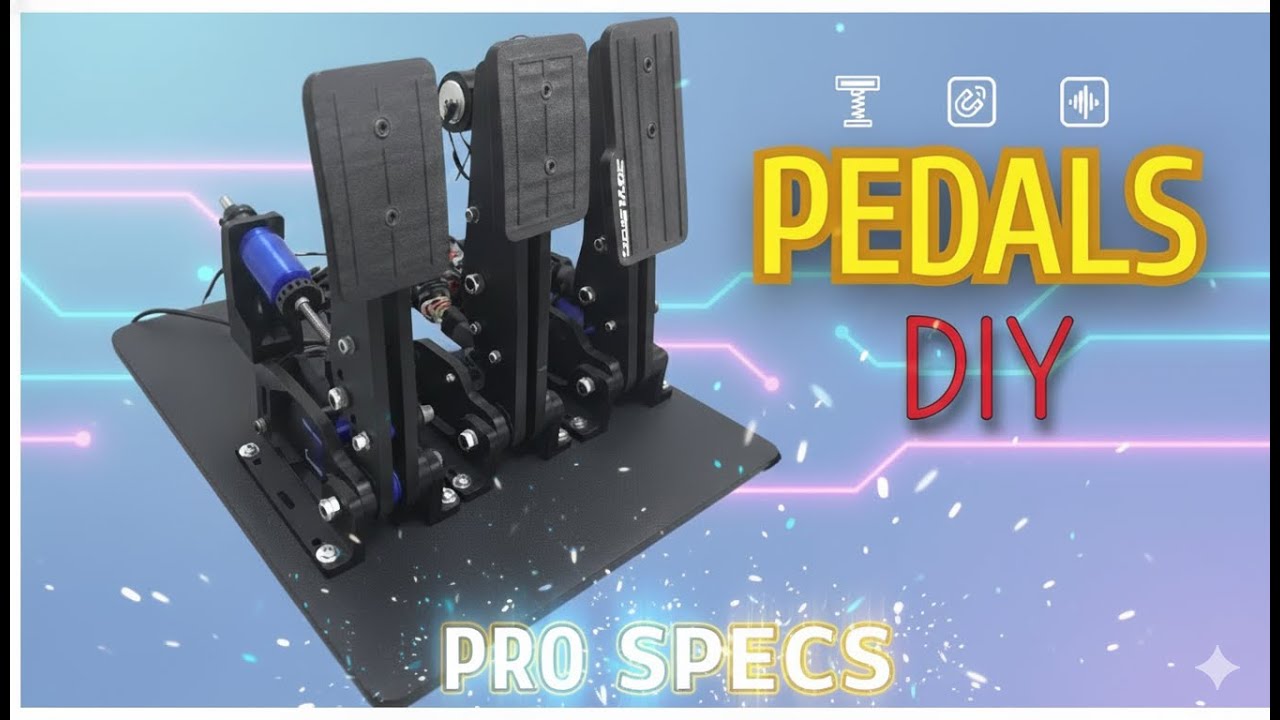 How to Make Racing Simulator Pedals with a 3D Printer