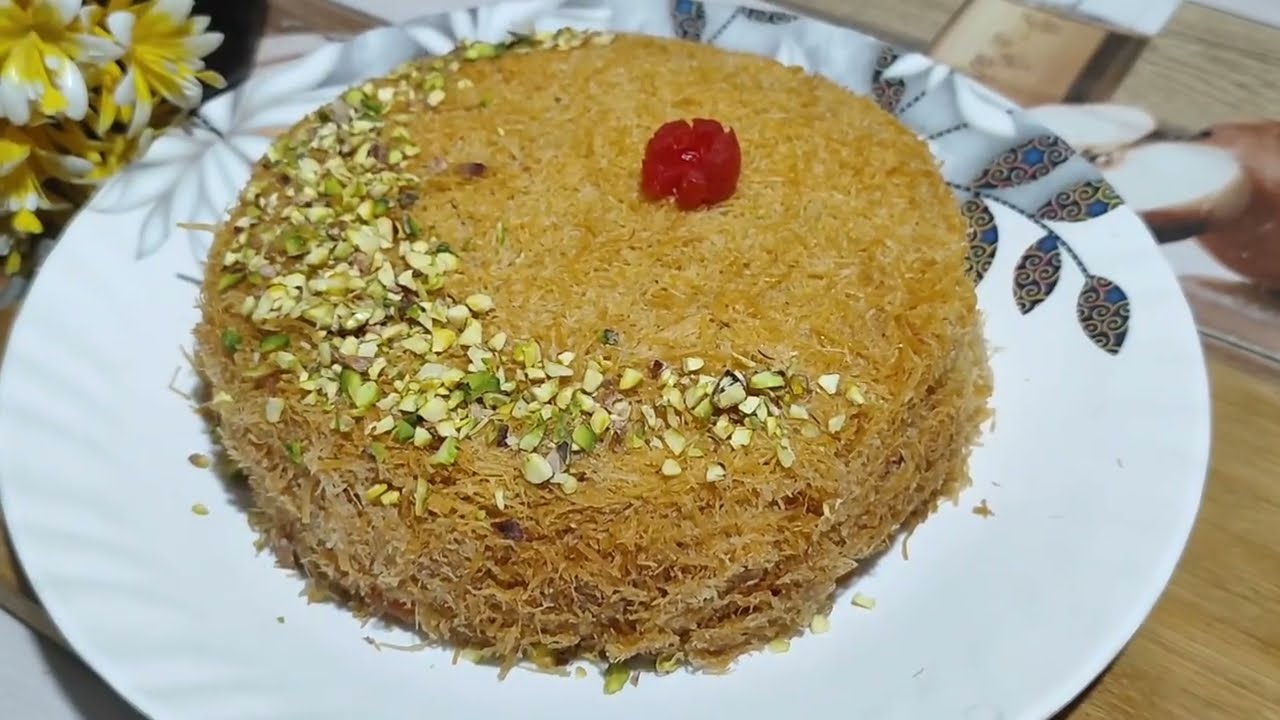 ঈদ স্পেশাল কুনাফা ডেজার্ট রেসিপি তৈরি করে নিন খুব সহজে।।id spasal dajart kunafa।।