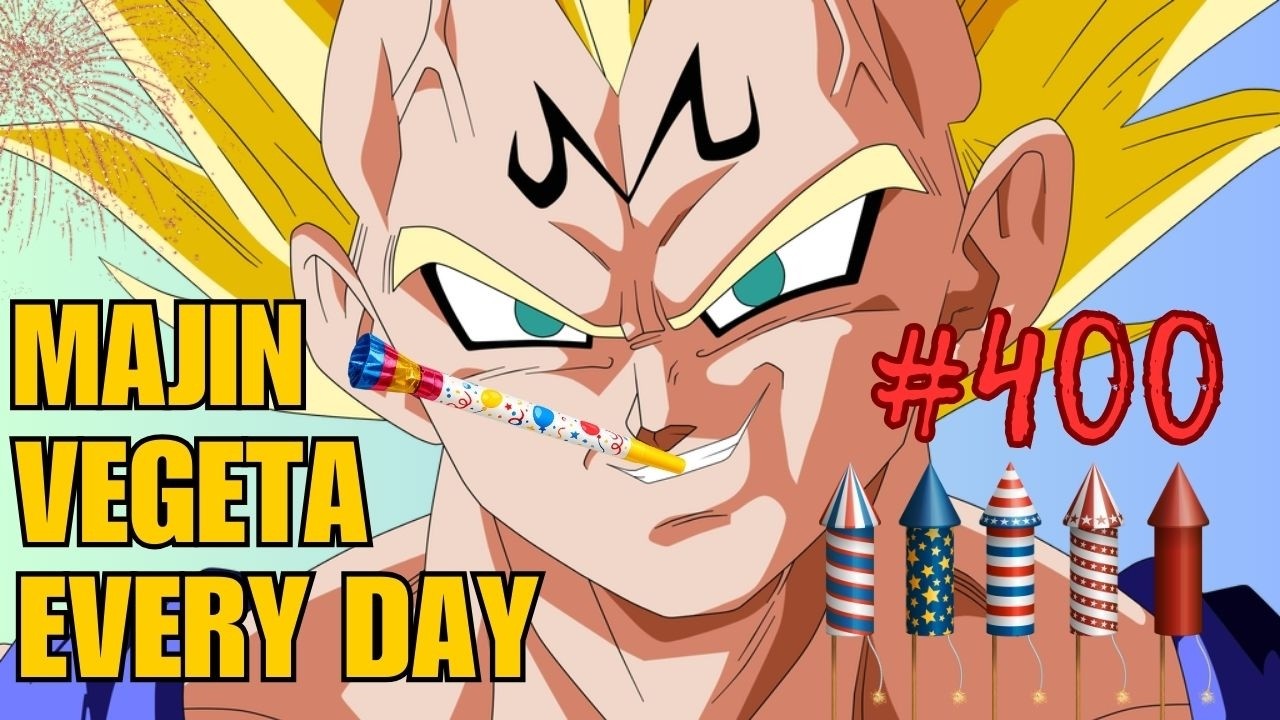 EVERY DAY I PLAY MAJIN VEGETA - DAY 400 (DRAGON BALL LEGENDS)