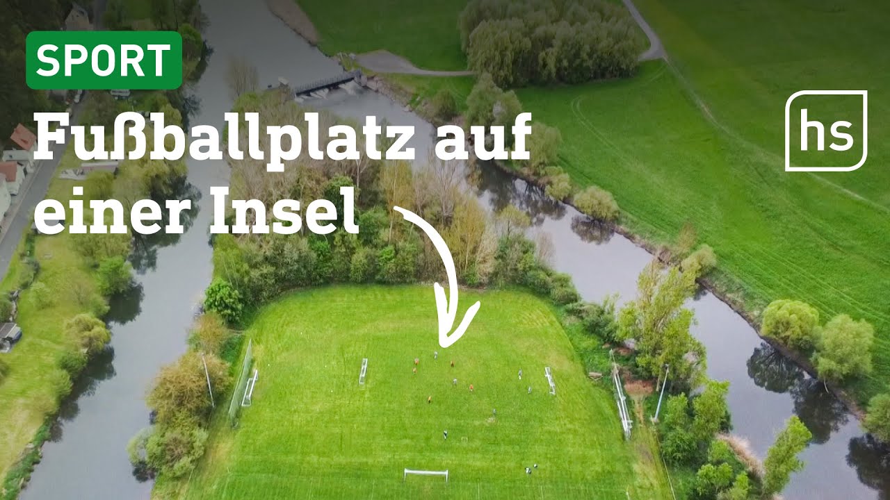 Kurioser Fu&szlig;ballplatz beim VfL Heimboldshausen | hessenschau