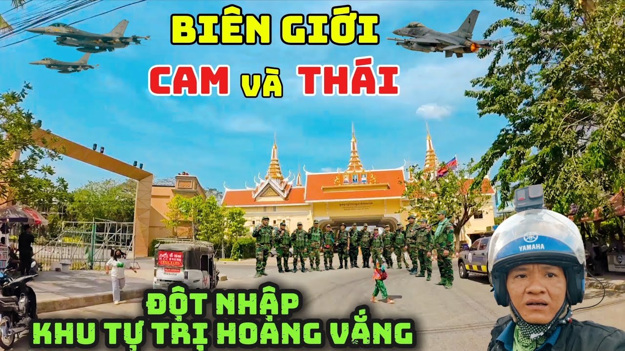 Đột nhập Khu tự trị poipet hoang vắng.Biên giới cam thái .Cambodian Autonomous Region