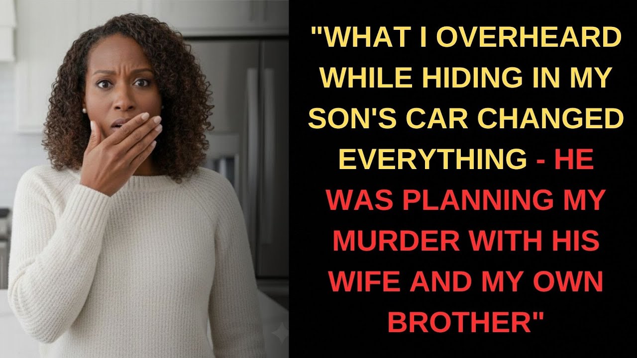 "I Hid in My Son's Car to Surprise Him - What I Overheard About My Murder Plan Left Me Frozen"