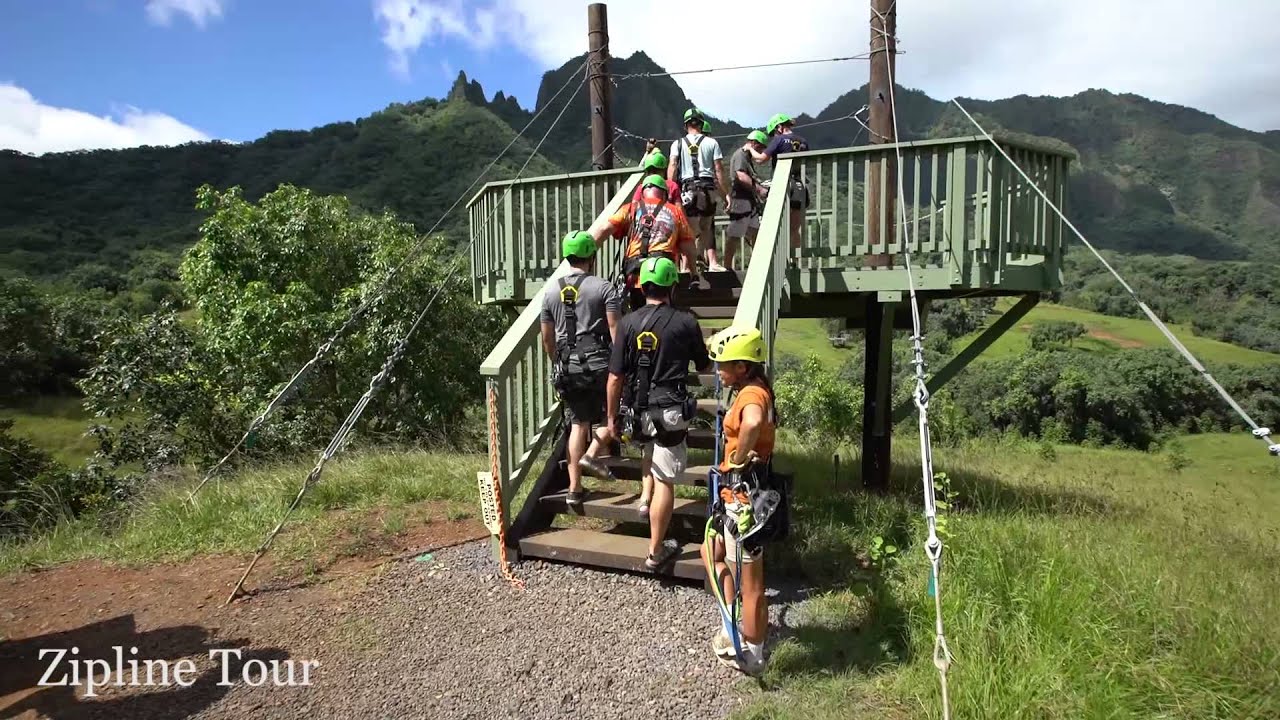 Zipline Tour at Kualoa Ranch