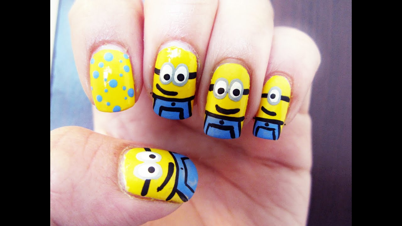 MINIONS NAIL ART