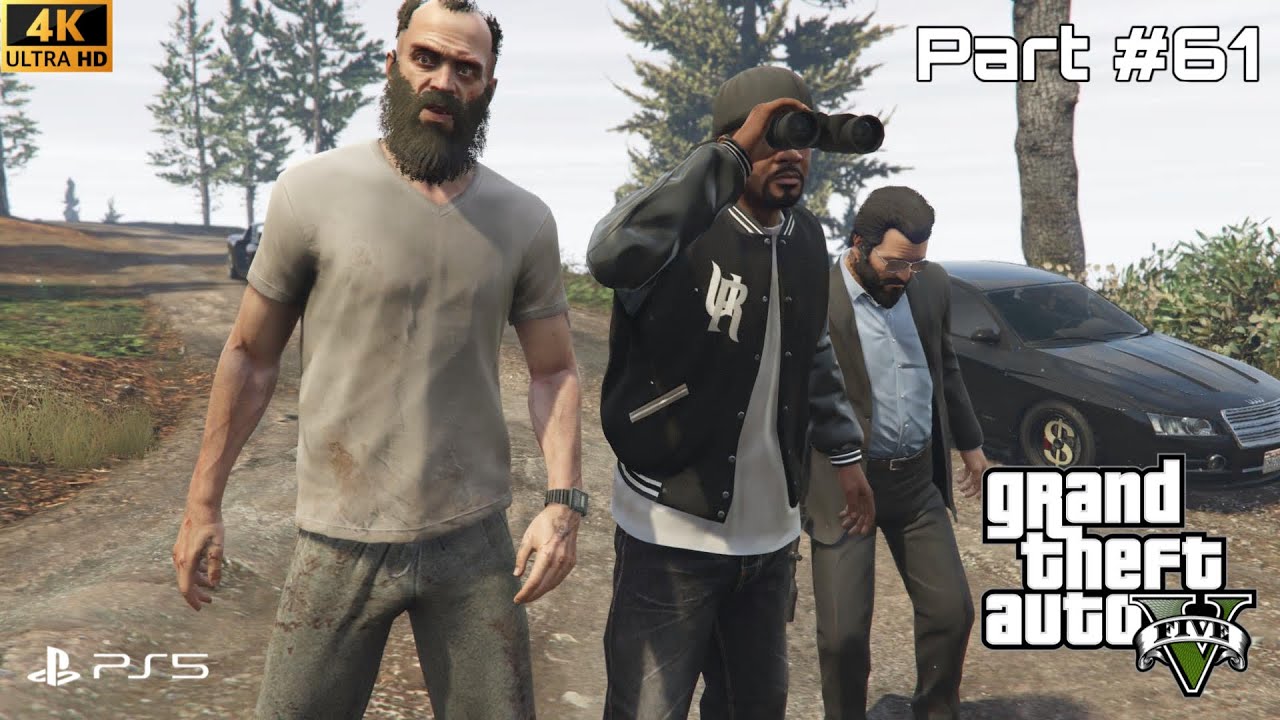GTA V Story Mode (4K / PS5) Walkthrough Part 61 – Lamar Down 🔫💥 | Franklin’s Ride-or-Die Rescue