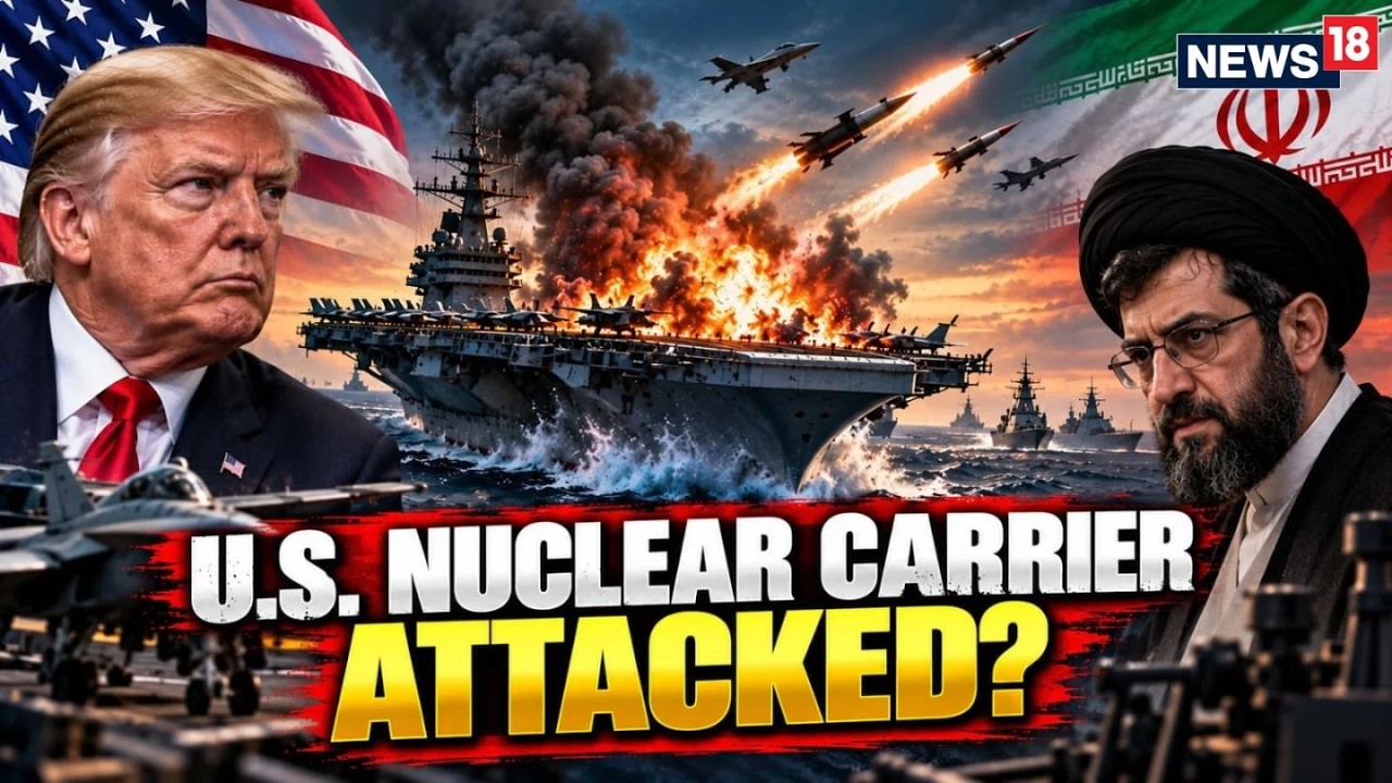 US-Iran War LIVE: U.S Aircraft Carrier Attack Claim | Iran Missile Strike In US Warships | N18G