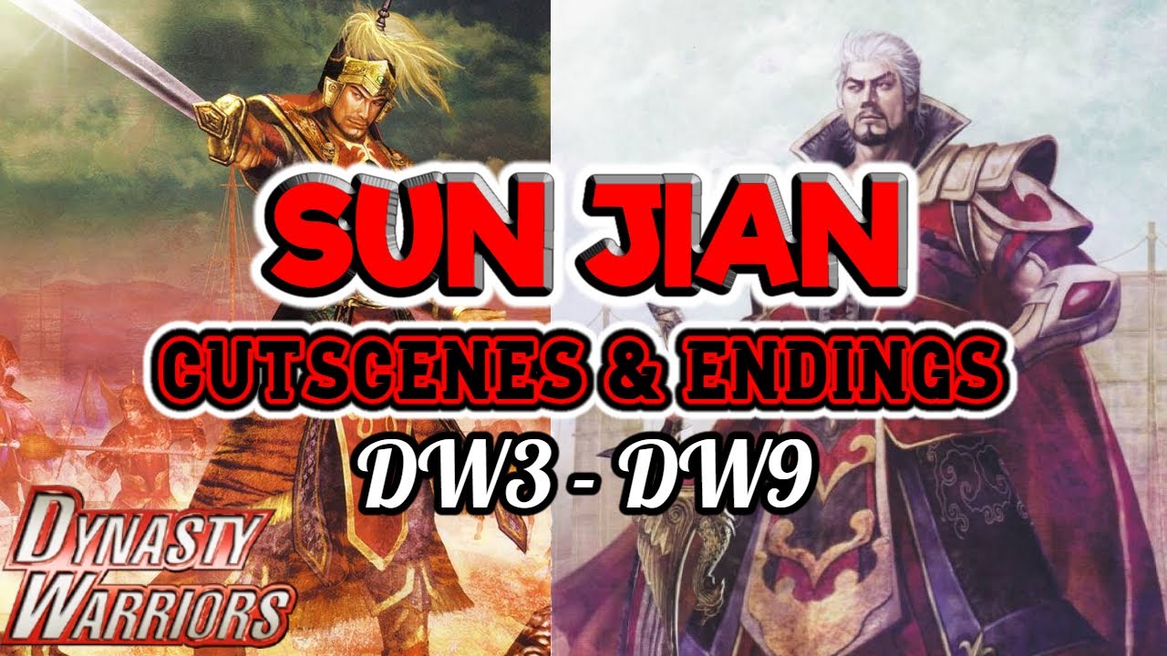 Sun Jian ALL Cutscenes & Endings - Dynasty Warriors - 4K 60 FPS