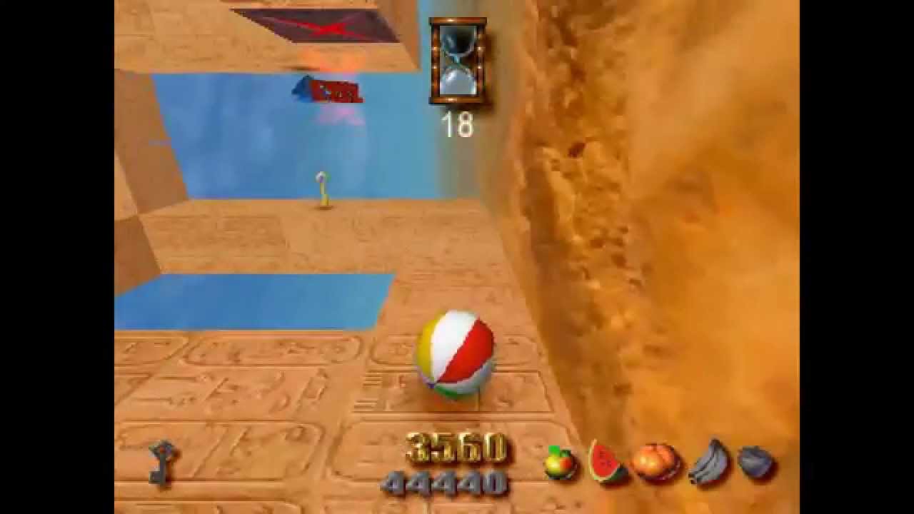 Roll Away ... (PS1) Gameplay