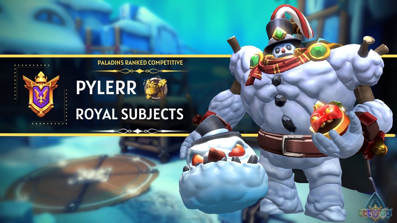 27 Kills Best Map For Blaster Champion Pylerr (Grand Master) Paladins Ranked Competitive