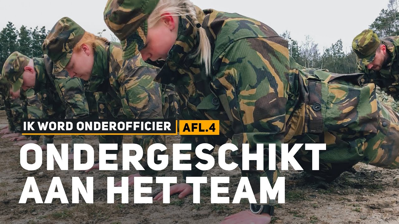ONDERGESCHIKT AAN HET TEAM | Ik word Onderofficier | #4