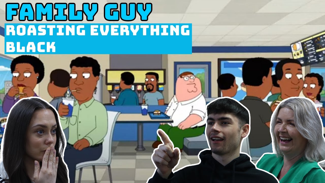 Реакция британской семьи | Family Guy: Жарим всё по-чёрному