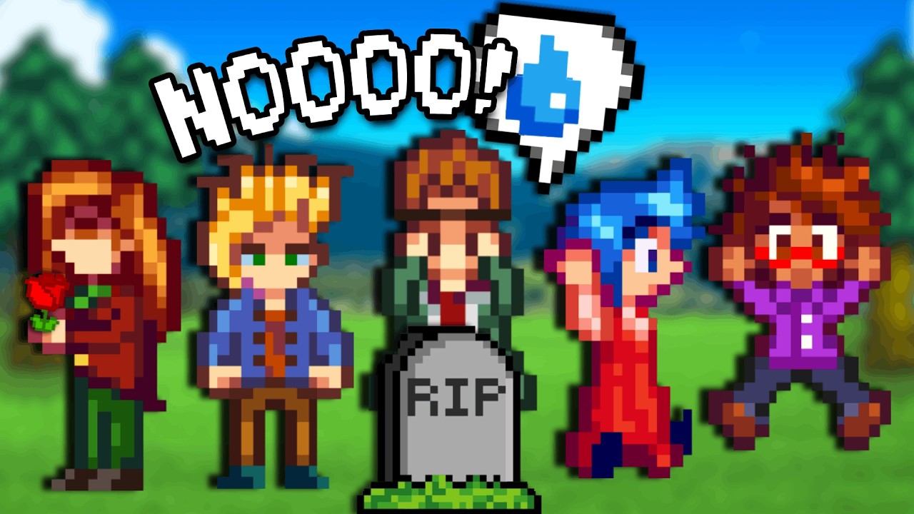 Your EX Reacts To The Player’s DEATH In Stardew Valley…