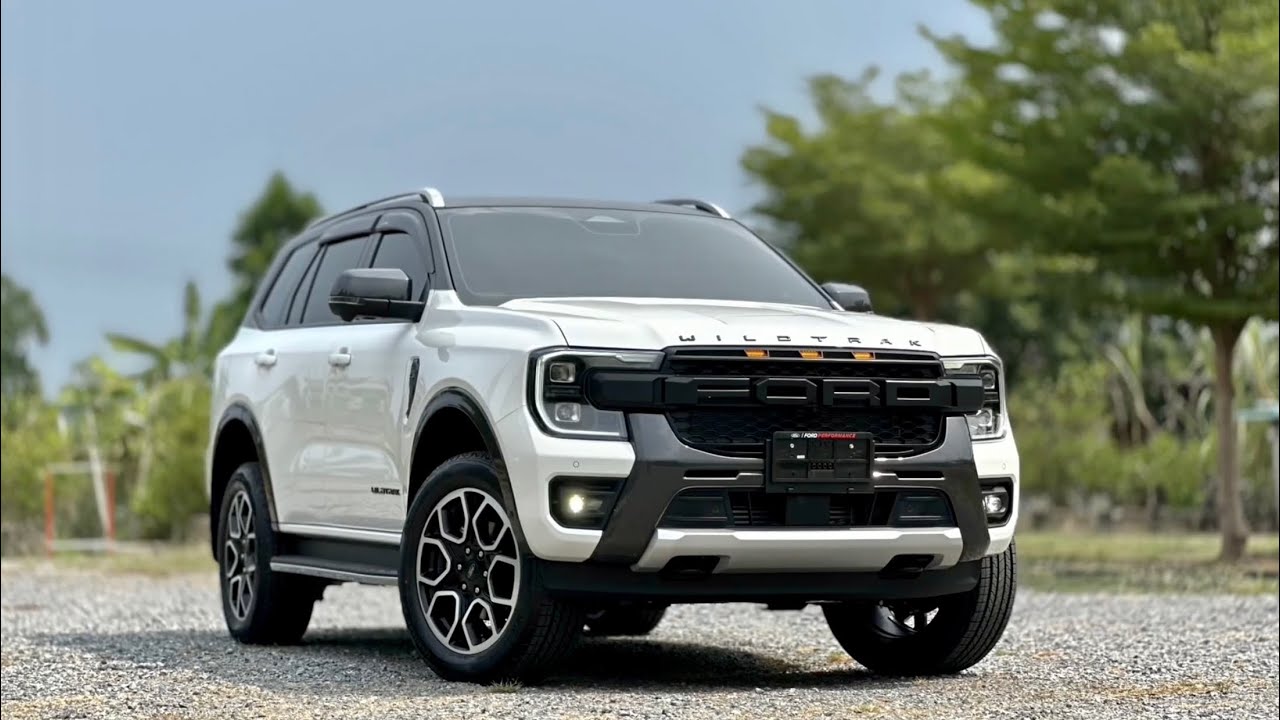 EVEREST WILDTRAK TRẮNG 2023 ĐÃ ĐẸP CÀNG SANG HƠN VỚI PHỤ KIỆN SANG XỊN MỊN NÂNG CẤP ĐỘ Ở AUTO STYLE