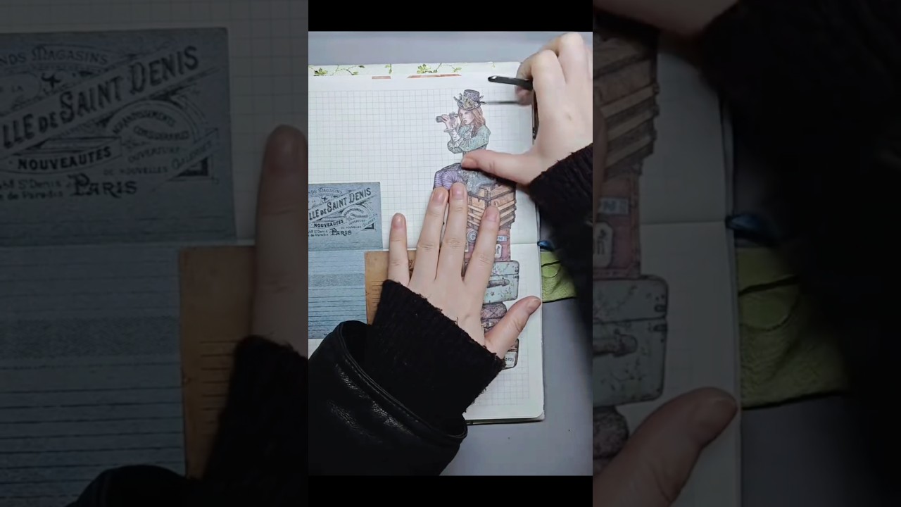 JUNKJOURNAL ASMR | ASMR videos | ASMR journaling