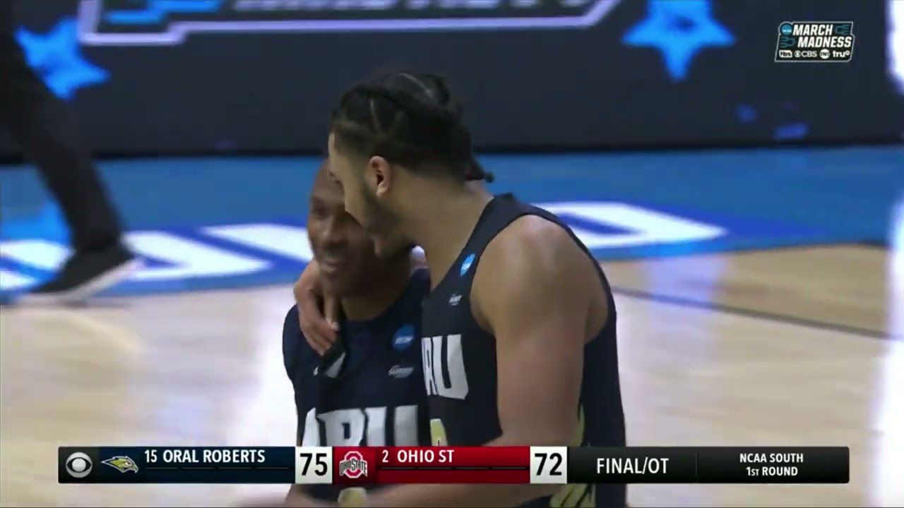 #15 ORAL ROBERTS DEFEATS #2 OHIO STATE | 2021 March Madness