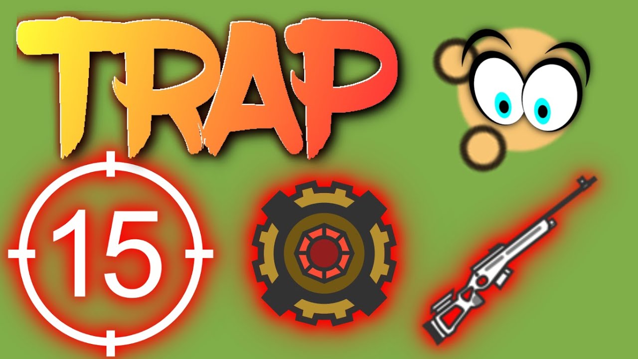 TRAPPING WITH 15X SCOPE! TROLLING With MINES in surviv.io