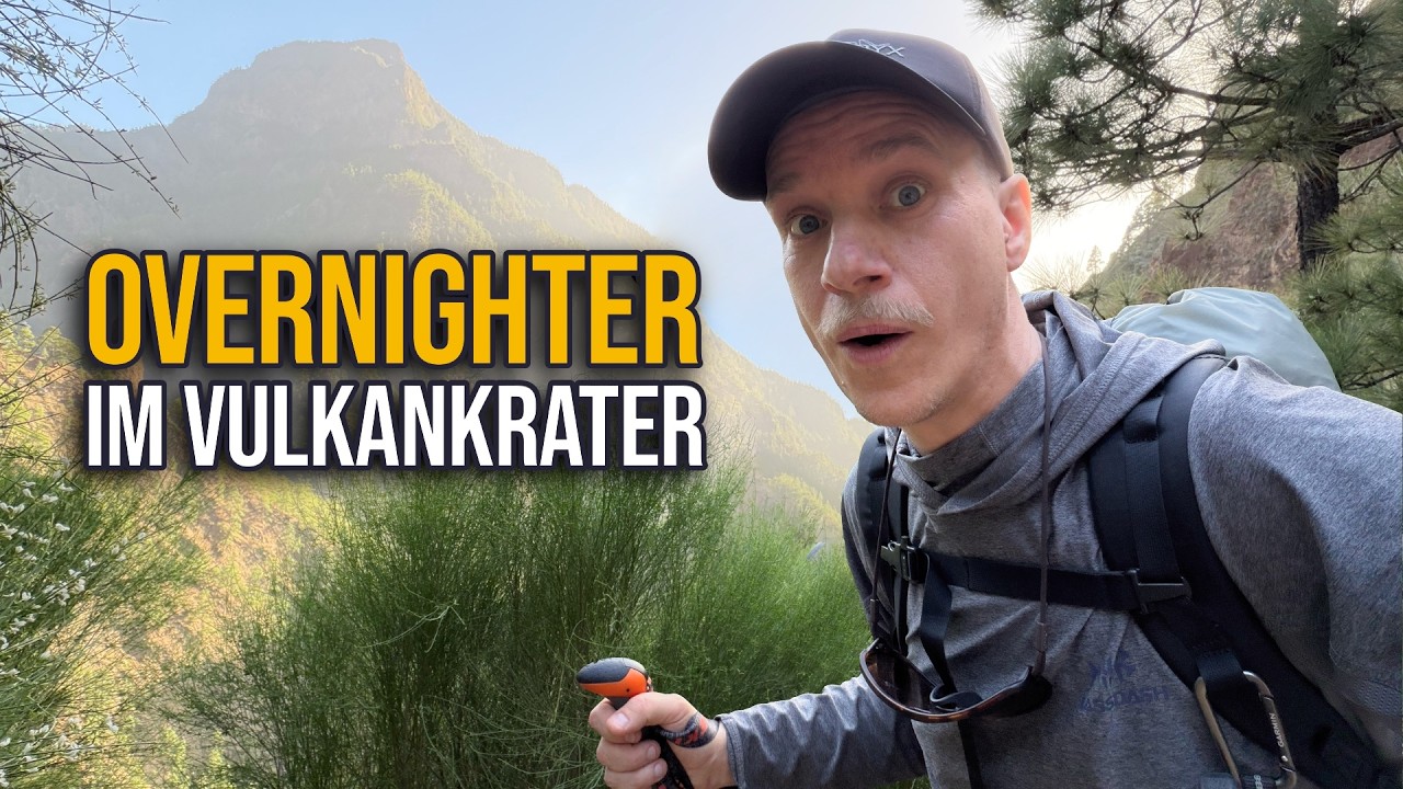 Wandern in der Caldera de Taburiente (La Palma) | Übernachtung im Vulkankrater
