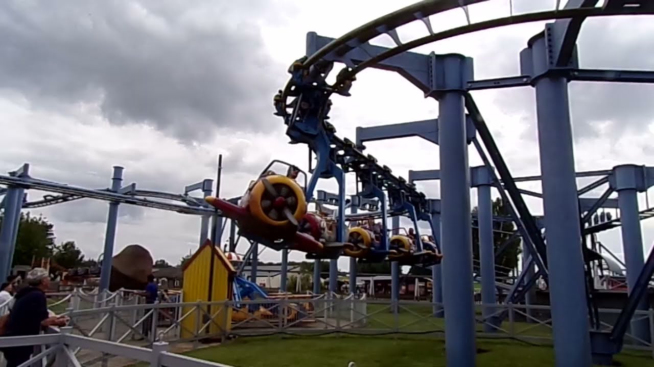 Zooom! Zamperla Custom Air Force Offride @ Flamingo Land 2023