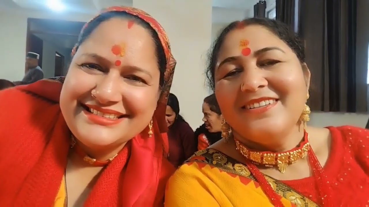आज हम पहुंचे कीर्तन करने🥰..देखिए पूरा ब्लॉग❤️🙏 जय माता दी🙏