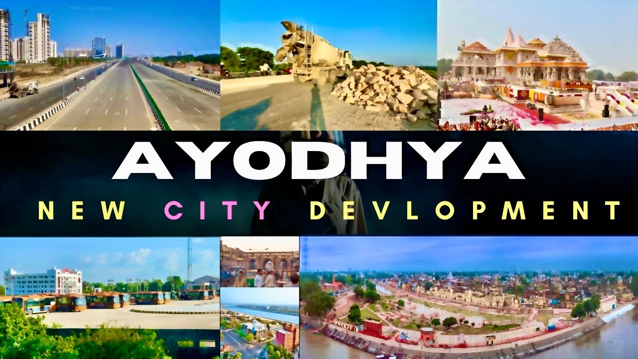 New Ayodhya city development full vlog |Ayodhya development new city development #ayodhya #rammandir
