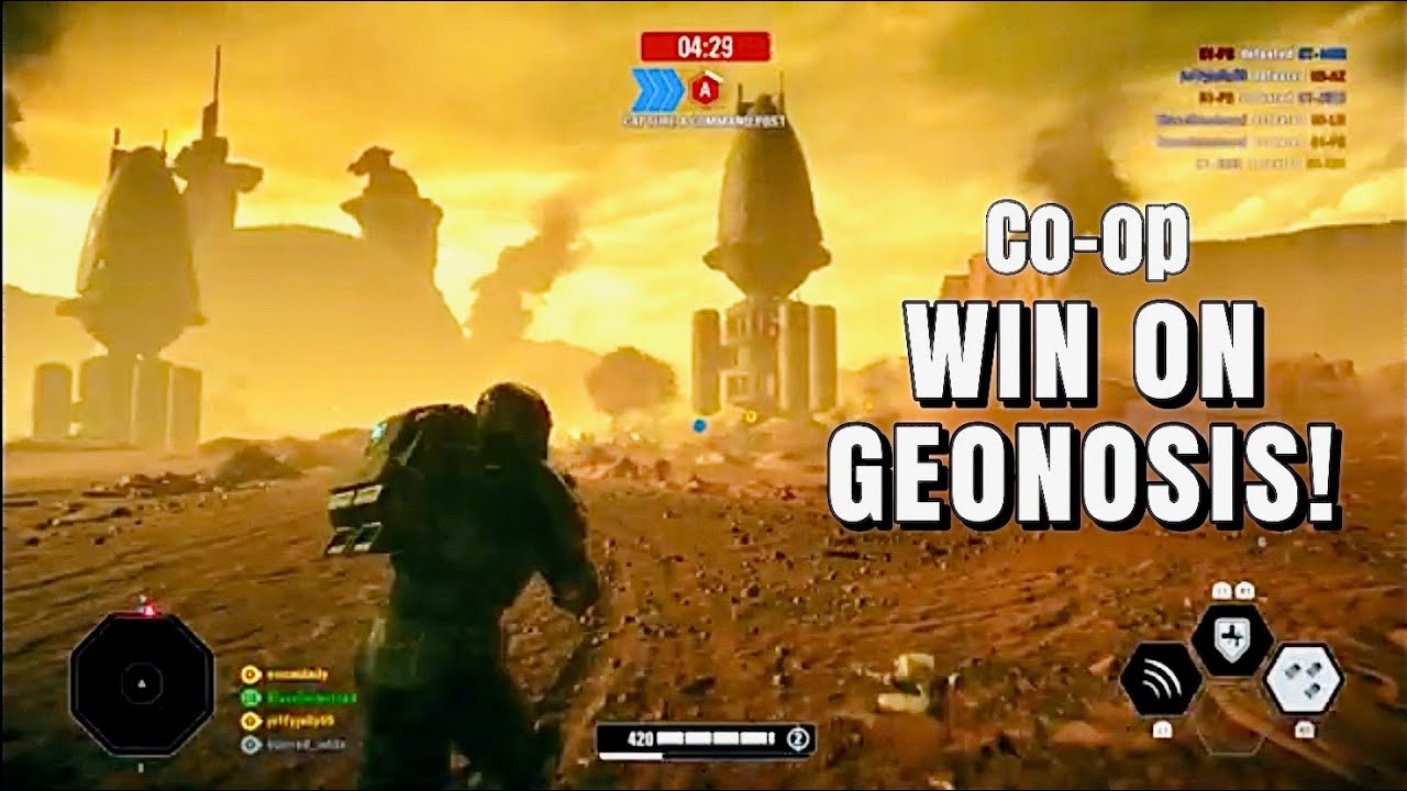 How to WIN on GEONOSIS CO-OP as Republic | Star Wars Battlefront 2