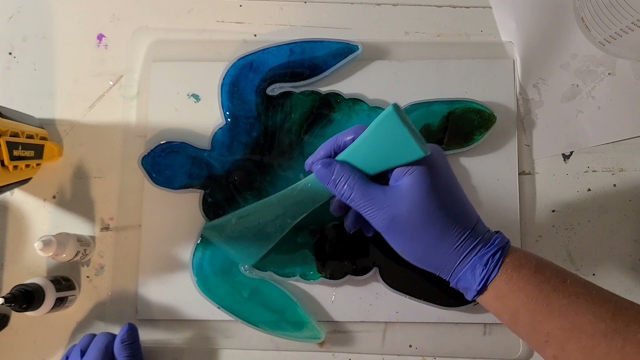 Pour a Turtle With Me , Resin Mold